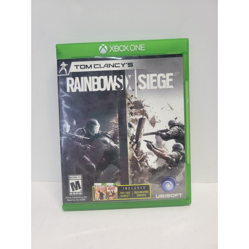 Tom Clancy's Rainbow Six Siege Microsoft Xbox One 2015 Tactical Shooter FPS Disc